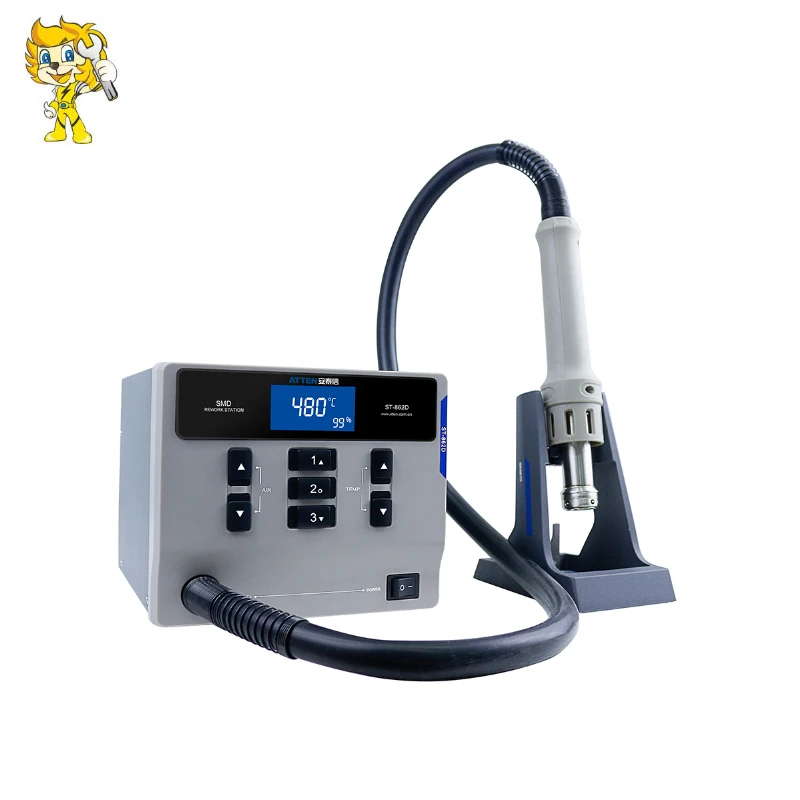 

Наладочная станция, станция для распайки горячим воздухом, инструменты для ремонта печатной платы, материнской платы, BGA сварочная станция CE RoHS
