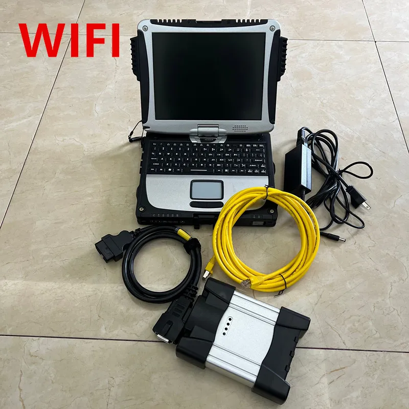 WIFI для BMW ICOM Next obd версия с V2024.11 Программное обеспечение инженеров HDD в ноутбуке cf19