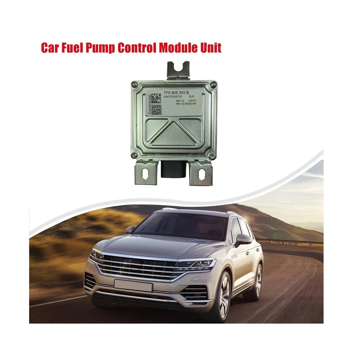 Блок управления автомобильным топливным насосом 7P0906093B для Volkswagen Touareg 3 Porsche 911 Turbo