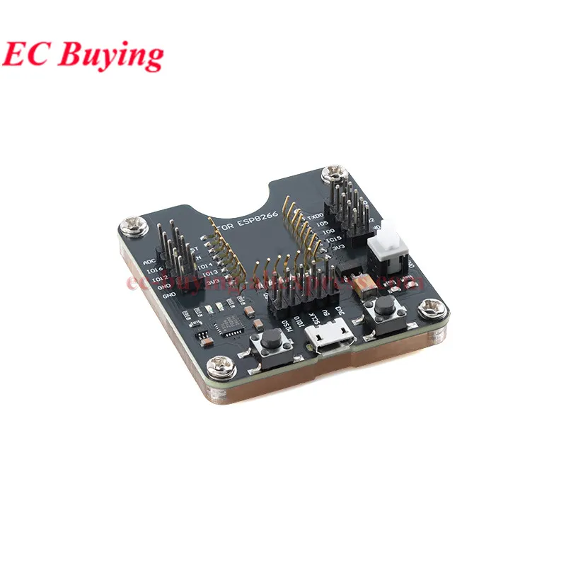 Фото Программатор-тестер для отладочных плат ESP8266 ESP-WROOM-32 ESP32-WROVER, инструмент для прошивки и загрузки для ESP-12F/07S/01 №5
