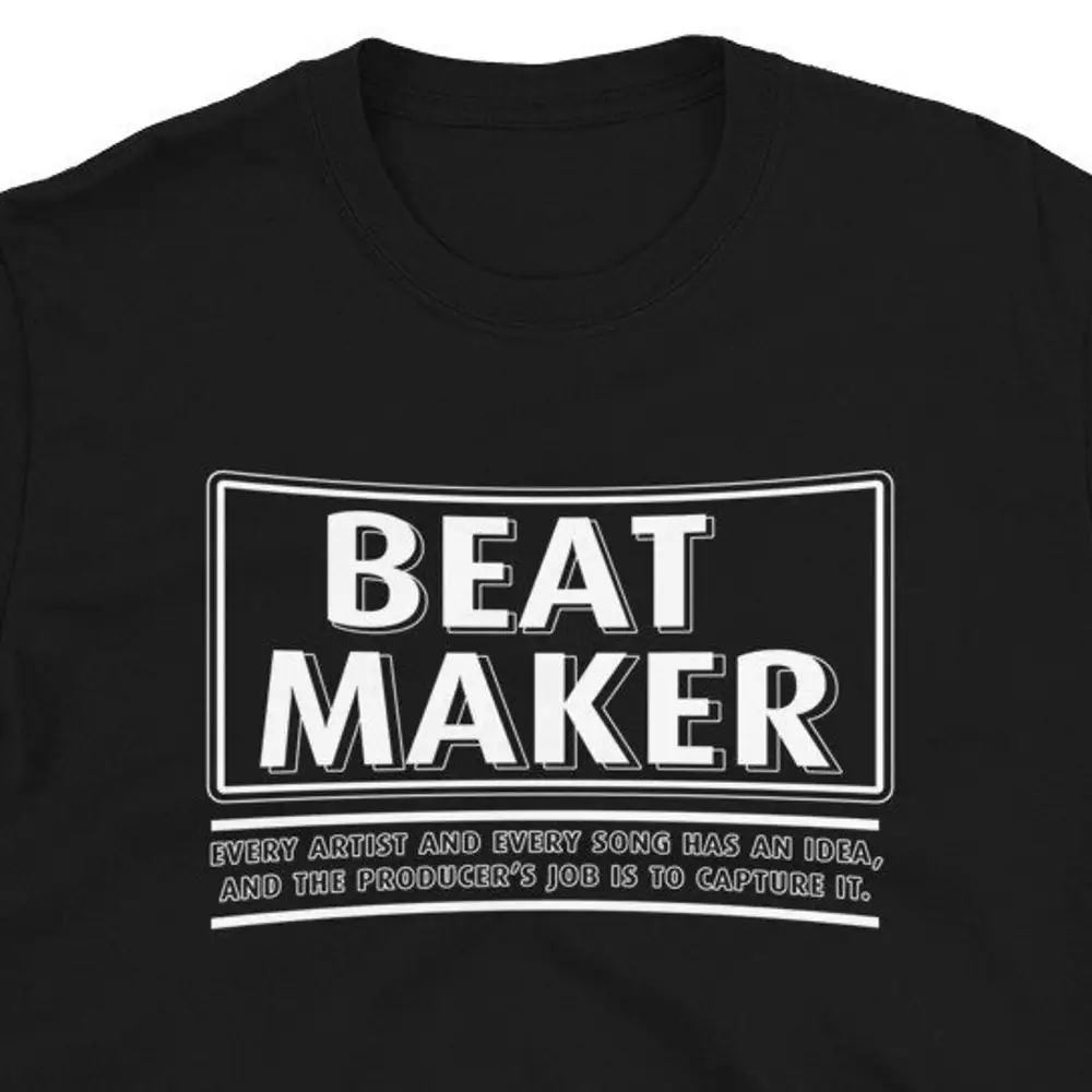 Футболка Beat Maker с изображением звуковых инженеров для мужчин и женщин