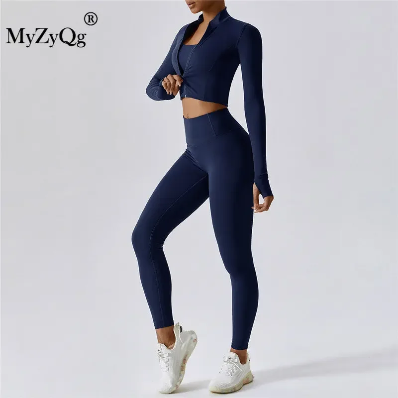 MyZyQg женский спортивный бюстгальтер для йоги на открытом воздухе леггинсы пальто