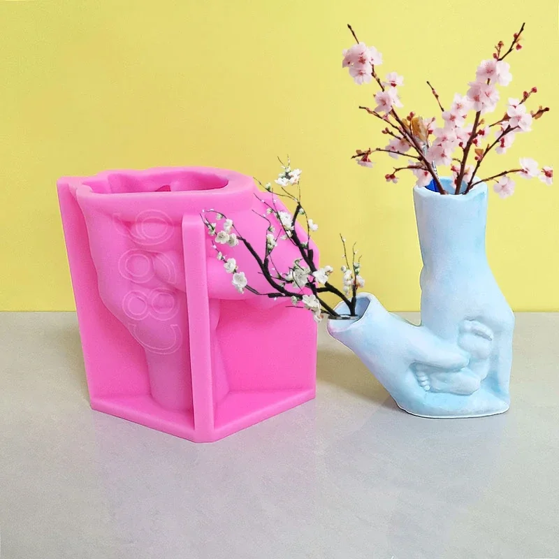 Силиконовая форма в виде ракушки скандинавском стиле