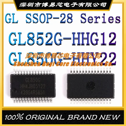 GL852G-HHG12 новый оригинальный пластырь SSOP28 USB 2,0, центральный контроллер