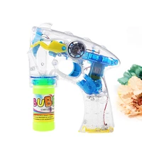electric bubble wand lighted automatic bubble maker party for children with 2 bubble liquid