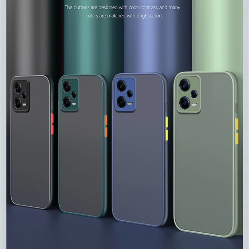 

Matte Translucent Case For Poco X5 5G Case Cover for Poco X5 Coque Fundas Hard PC Protective Phone Bumper For Poco X5