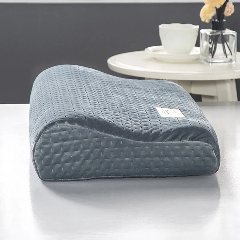 

Cover Sleeping Bedding Orthopedic Pillowcase Pillowsli Cotton 50*30cm/60*40cm Pillow Set Protector Latex Bed Pillow Memory Foam