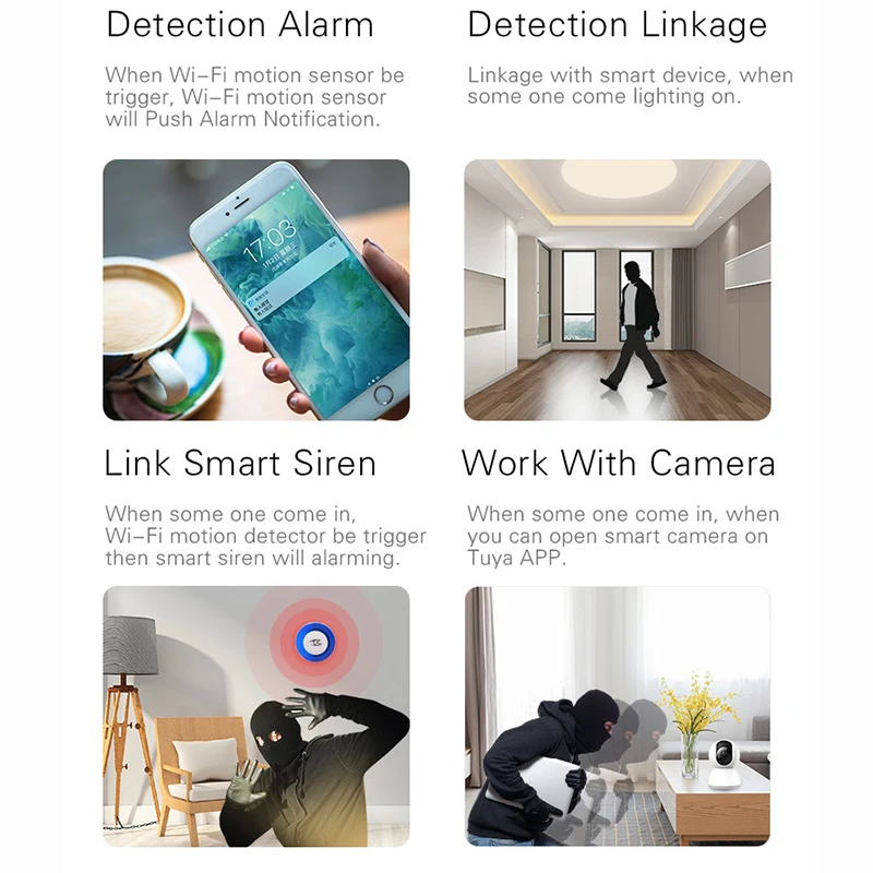Эффективное обнаружение движения Датчик ESPHome умного дома Компактный дизайн