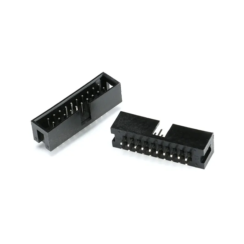 

10 шт. 2,54 мм 2x10 20 контактов прямоугольный Штекерный кожух PCB Box header IDC коннектор