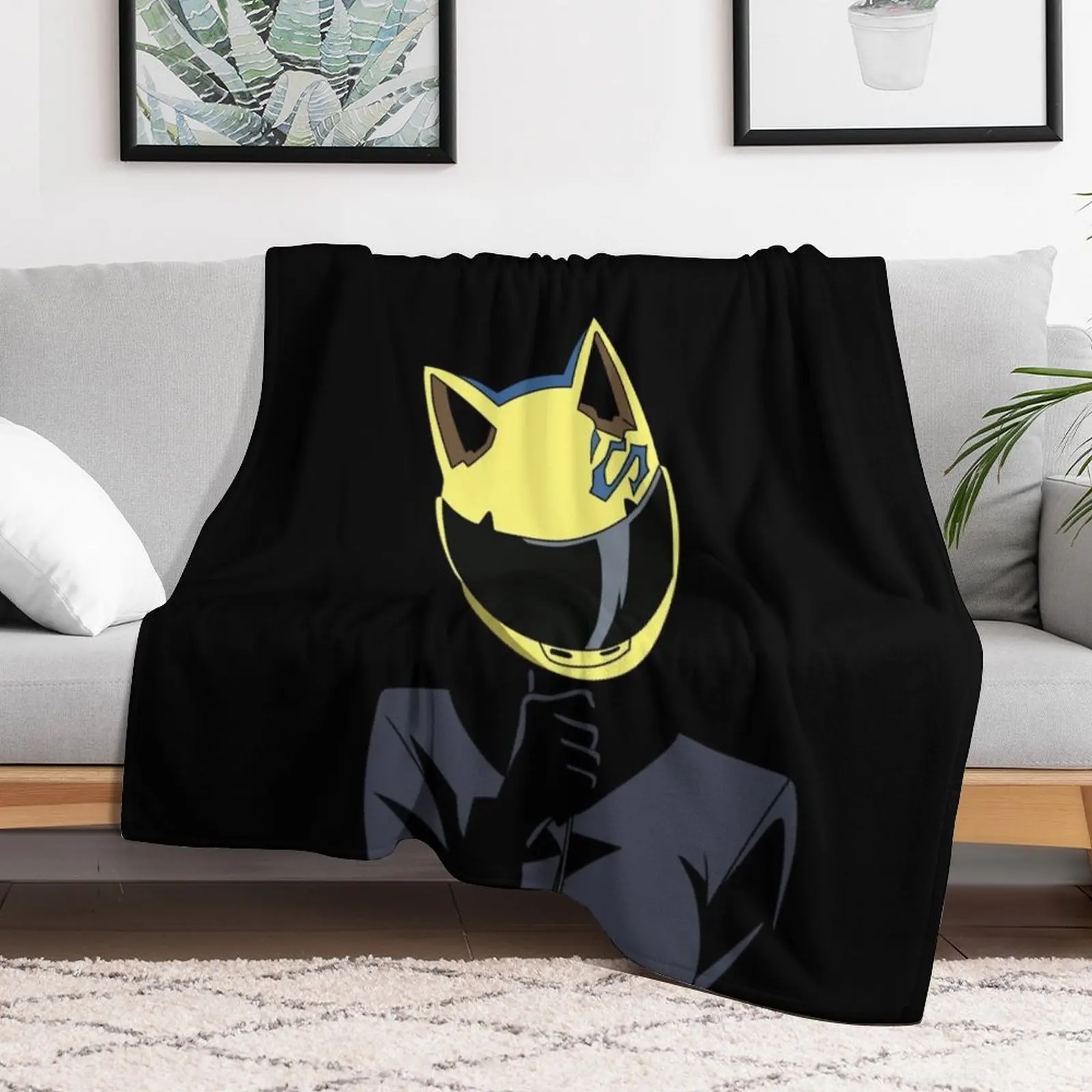 Celty Sturluson (Durarara!) одеяло из фланели теплые зимние одеяла