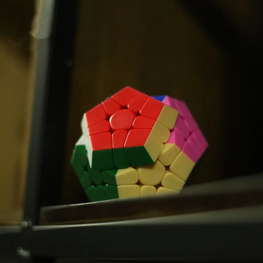 Sengso Mr. M Magnetic 3rd Order Magic Cube Alien 12-Sided Puzzle Развивающие Игрушки Для Детей 5 Wondrous Cubes