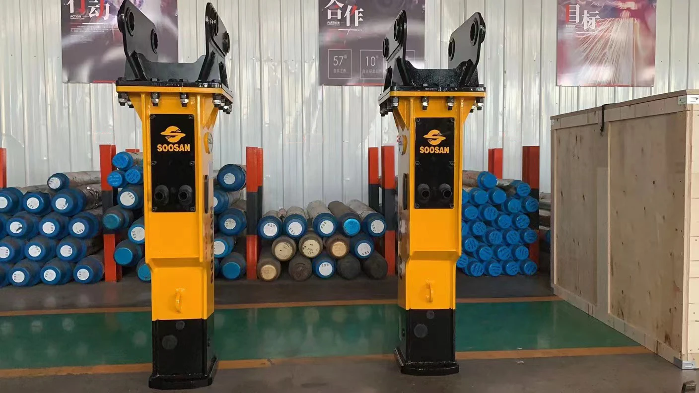 Гидравлический камнедробилка SOOSAN SB43 гидравлический молотковый экскаватор