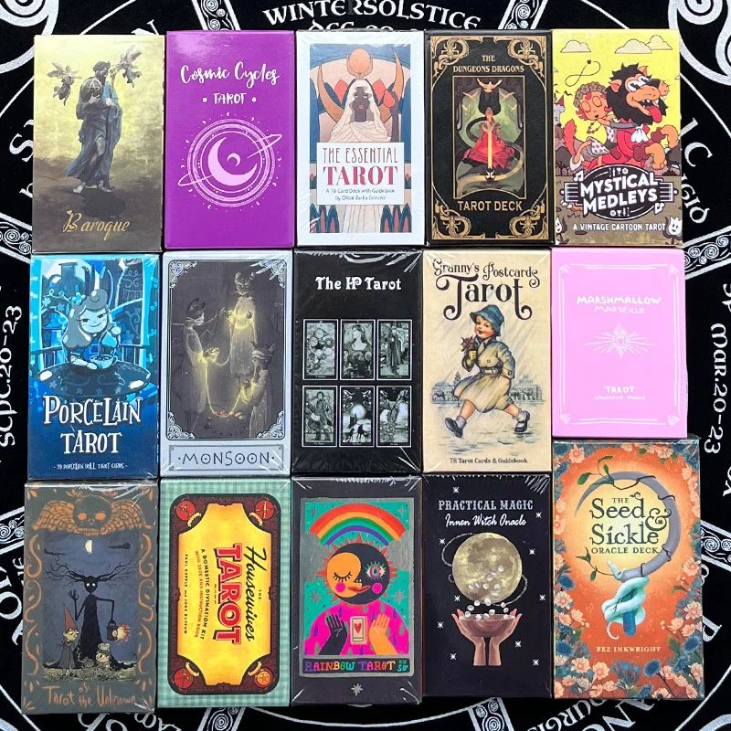 

Английские для новой версии Tarot гадания Fate настольные игры астрологические предсказания Таро инструкция колода