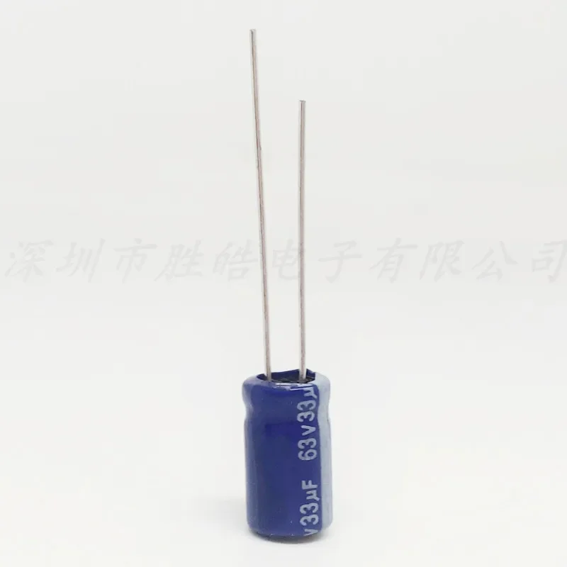 (10 шт./100 шт.) 63 В 33 мкФ серии 8x11 5 мм Высокое качество алюминиевый электролитический