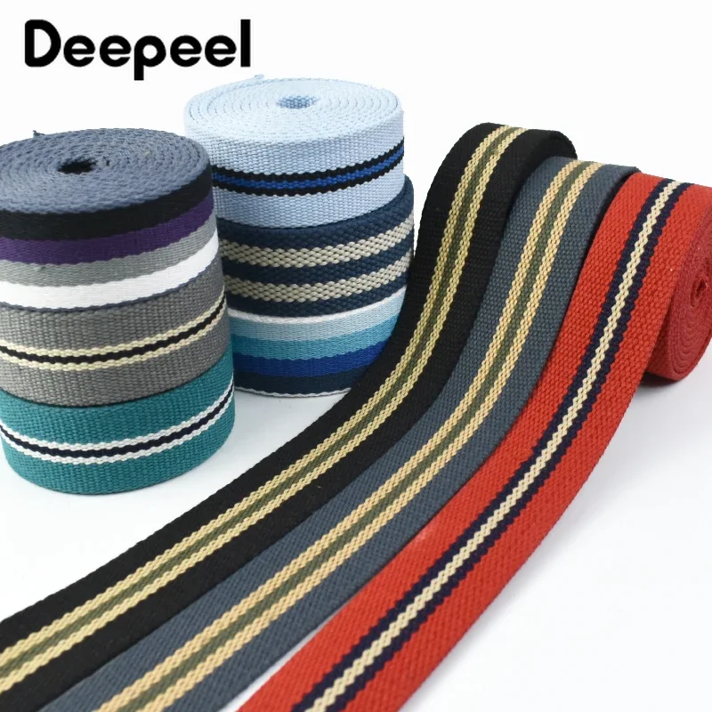 38 мм хлопковая лямка ремень для сумки на плечо декоративные ленты шитья брезент в