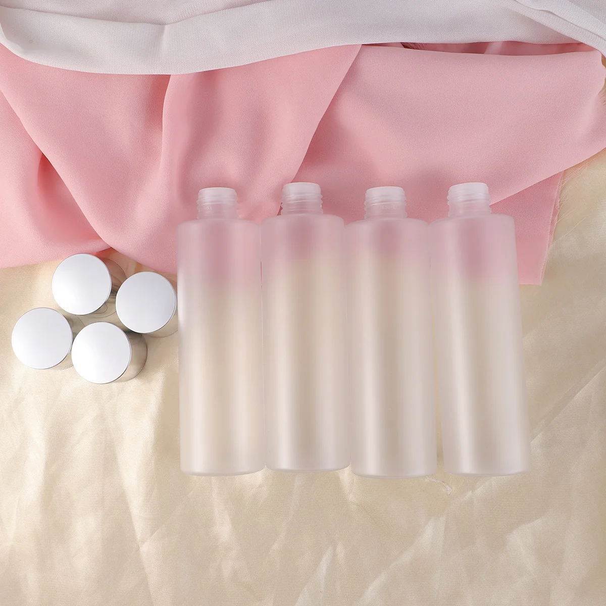 4 шт. пластиковые флаконы для тонера 200 мл