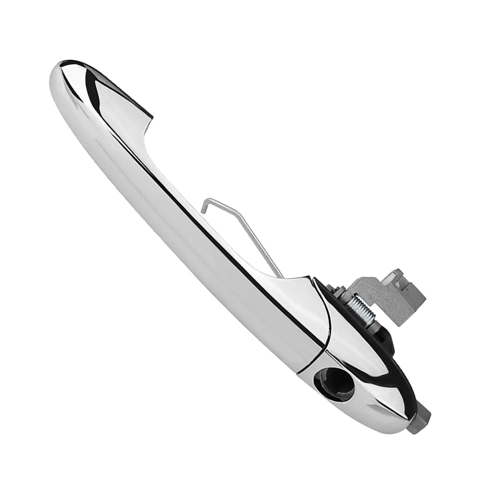 Ручка внешней двери автомобиля Хромированная ручка с левым рулем 68069943 AC для Fiat 500