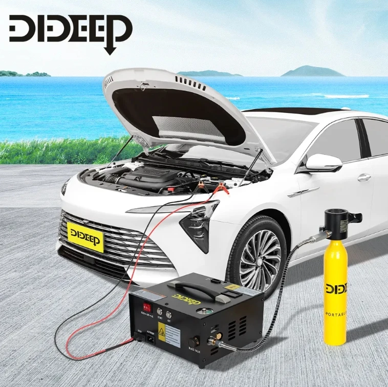 DIDEEP 0.5L-2L Автомобильный компрессор насоса двойного назначения для накачивания (art.: 3920cfcc1bbfc) - 3920cfcc1bbfc