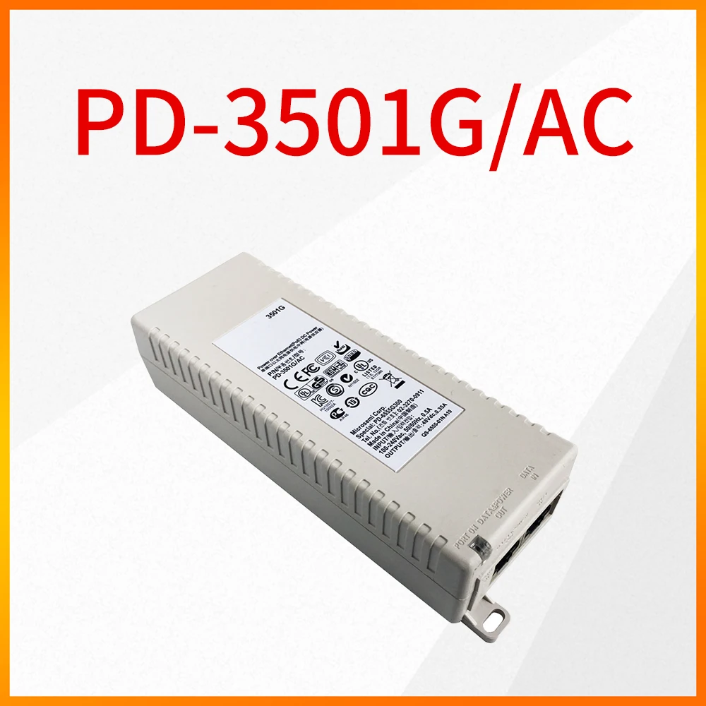 Оригинальный PD-3501G/AC 48V 0.35A POE Модуль питания подходит для Aruba Power Wireless AP потолочный