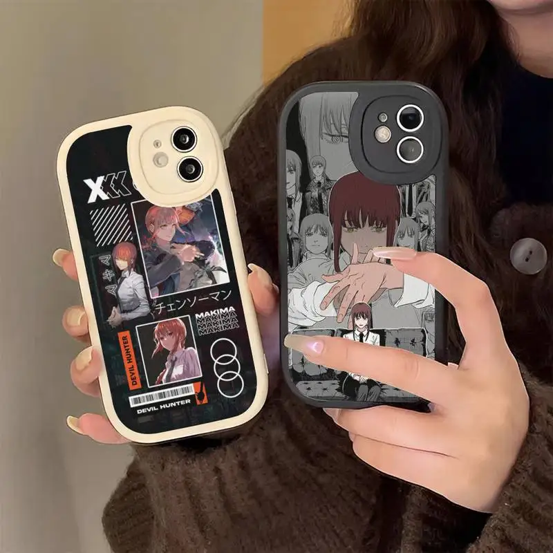 

Japan Cartoon Anime Chainsaw Man Phone Case Hard Leather for iPhone 13 12 Mini 11 14 Pro Max Xs X Xr 7 8 Plus 6 6s Se 2022 Cover