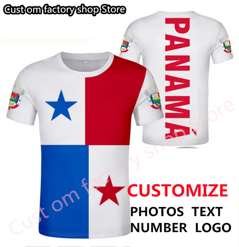 PANAMA t shirt diy free custom made name number pan t-shirt nation flag pa republic panamanian spanish print photo logo clothing