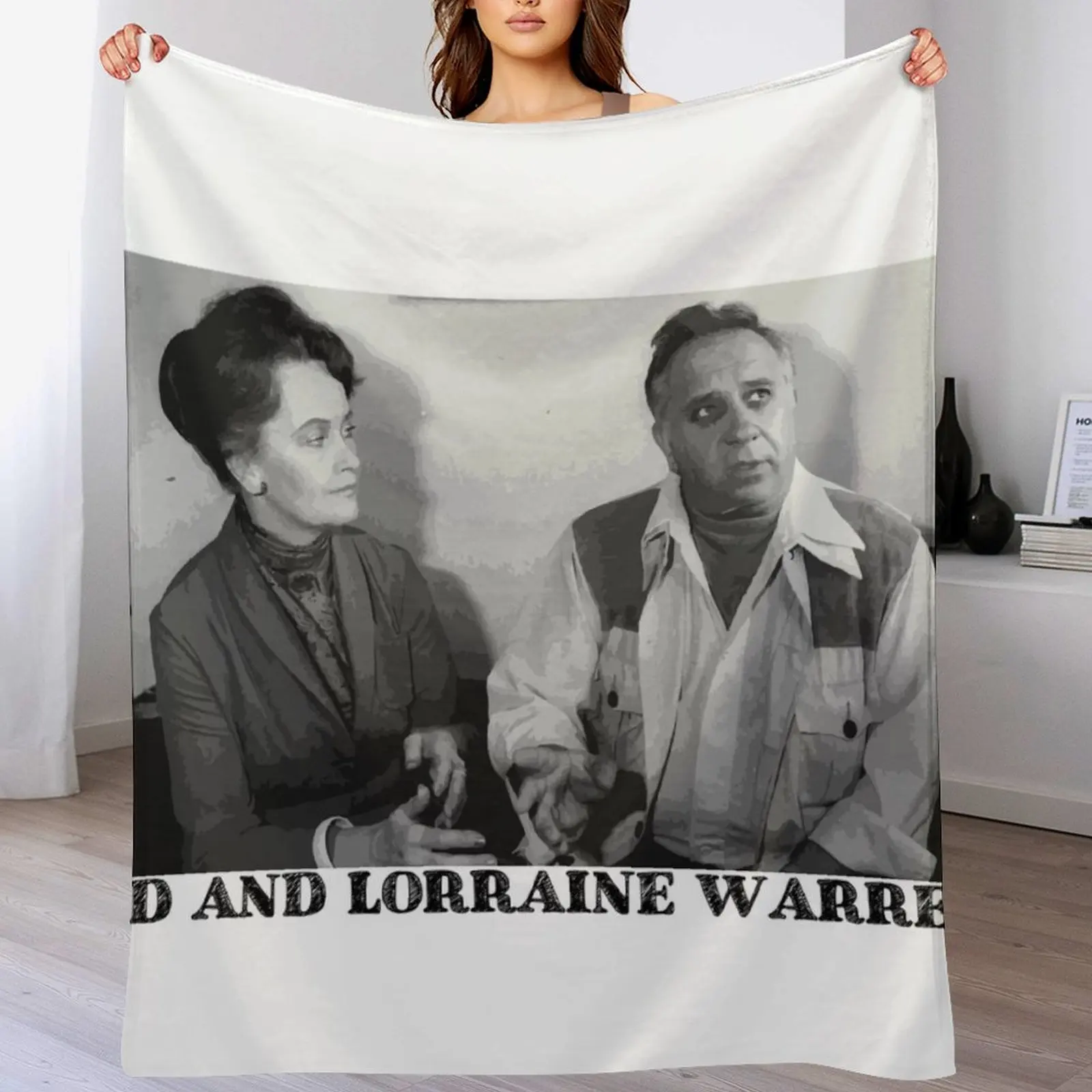 Фланелевое одеяло Ed and Lorraine Warren