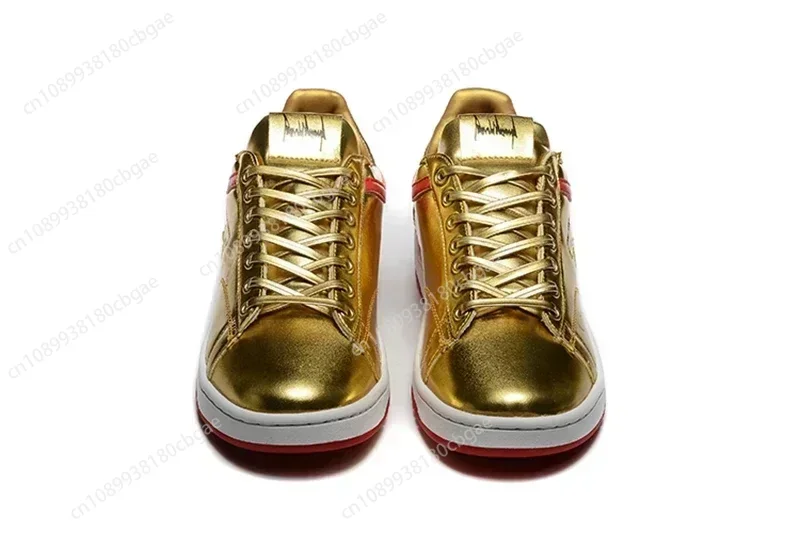 2024 Trump Shoes MAGA NEVER SURRENDER Низкие кроссовки белого черного золотого цвета спортивная