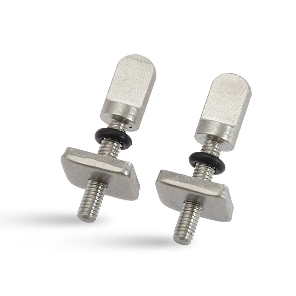

2 Pieces Screws Lightweight High-ranking Unique Design Stainless Steel Exquisite Appearance Hardware Organizer