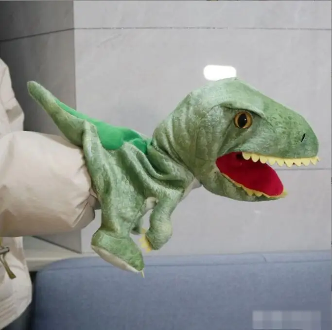 

Кукла-марионетка coraline, динозавр, марионетка, ручная кукла-кинотеатр, игрушки, плюшевая кукла, памятные говорящие игрушки, обучение