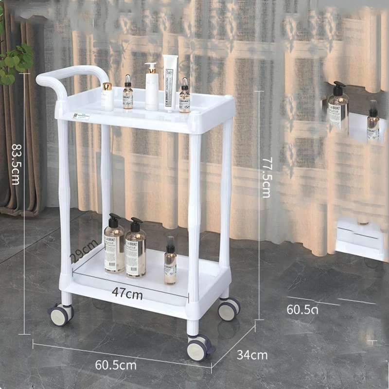 Тележка-тележка с колесами складные парикмахерские тележки тележка для салона