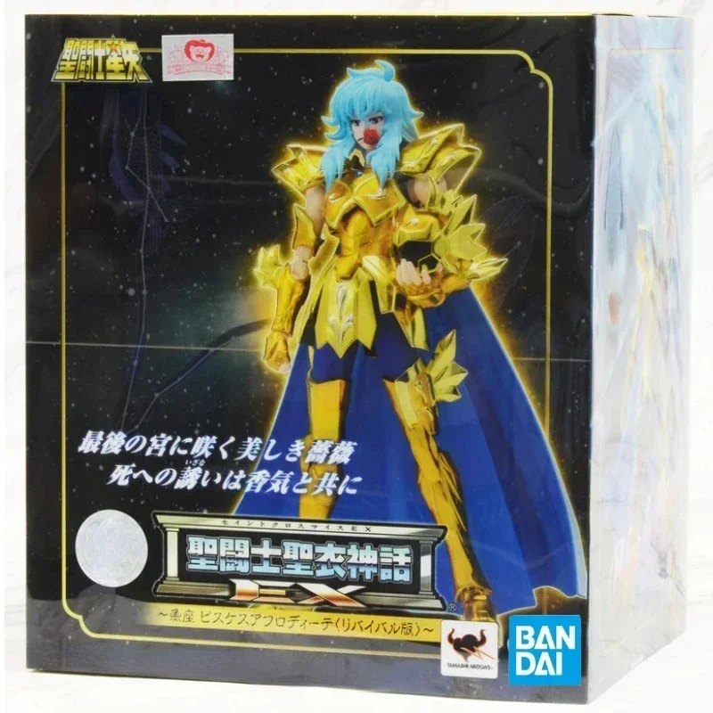 Подлинная японская Bandai подвижная фигурка в подарок Saint Seiya EX2.0 рыба афродит реборн