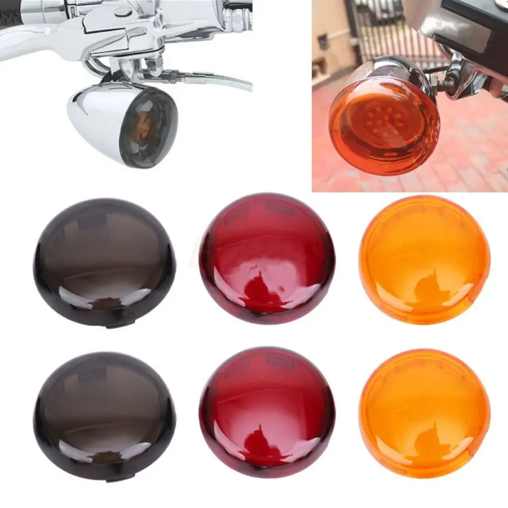 

2Pcs LED Turn Signal Light Indicator Lens Cover Motorcycle Turn Signal Light Bezels Lens Cover Motorcycle Accessories