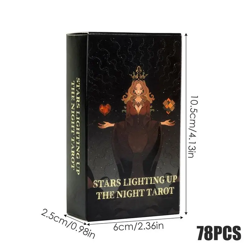 Новинка 2024 звезды восходящие вверх колода Таро-карт дека для гадания английская
