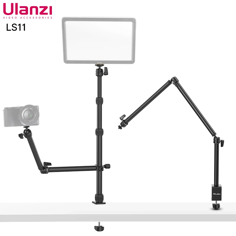 Настольный кронштейн VIJIM LS11 C-clamp осветительная стойка съемный с винтом 1/4