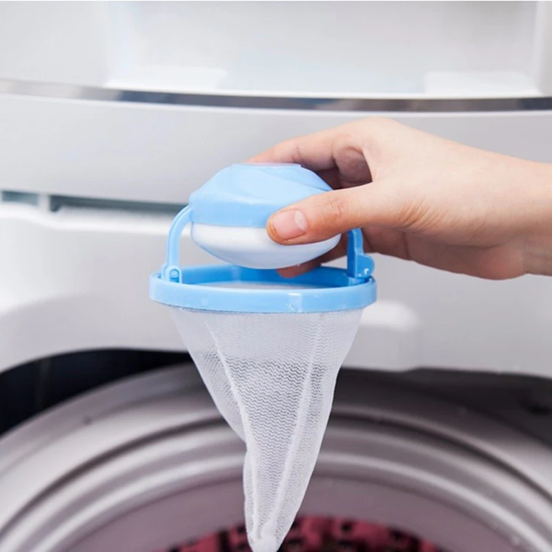 

Hair Removal Catcher Filter Mesh Pouch Cleaning Ball Bag Dirty Fiber Collector Washing Machine Filter Laundry Ball Discs Laundry