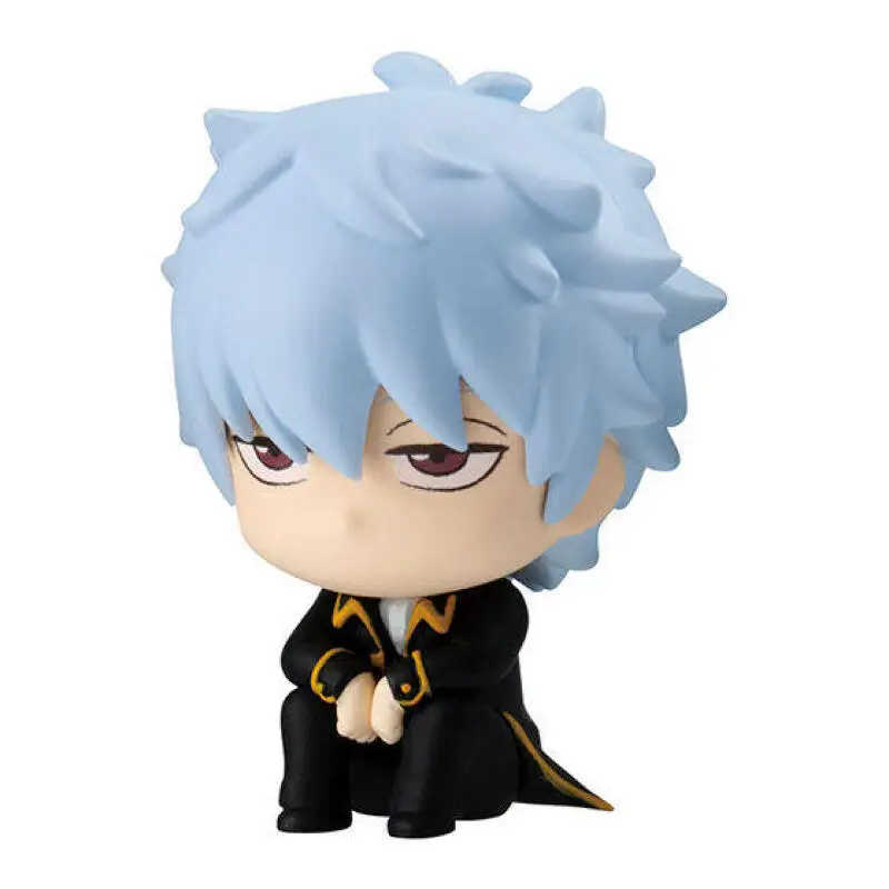 Фото Фигурки Bandai Gashapon Gintama Shinsengumi: Гинтоки Саката, Исай Кондо, Тэцу Ямазаки — милые миниатюрные настольные украшения №4