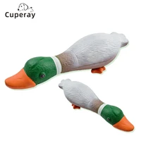 pet sounding toy duck shape latex soft squeak resistant toy fun to relieve boredom molar interactive game pet cat doll supplies