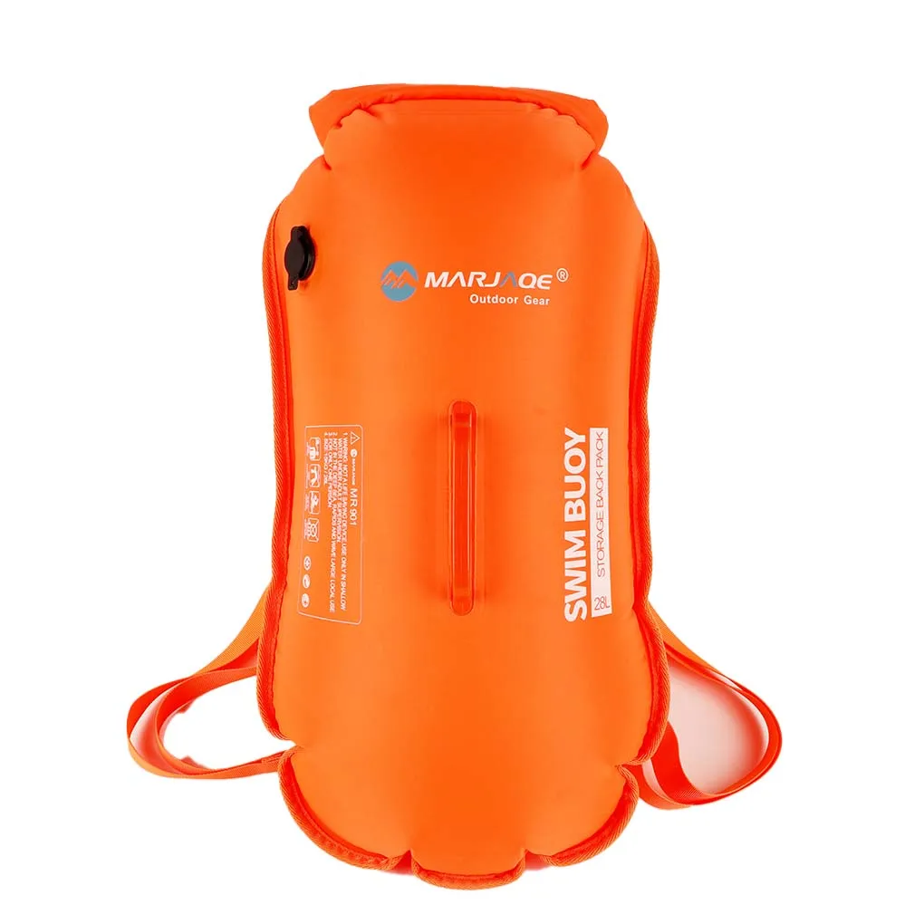 

Dry Swimming Bag Inflatable Waterproof Buoy Water Sports Backpack Tool Bags