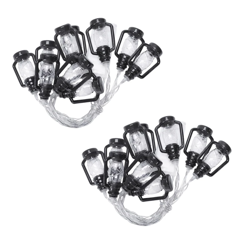 

2X Islamic Eid Ramadan Muslim LED String Light 1.5M 10 LED Lantern Decoration Light