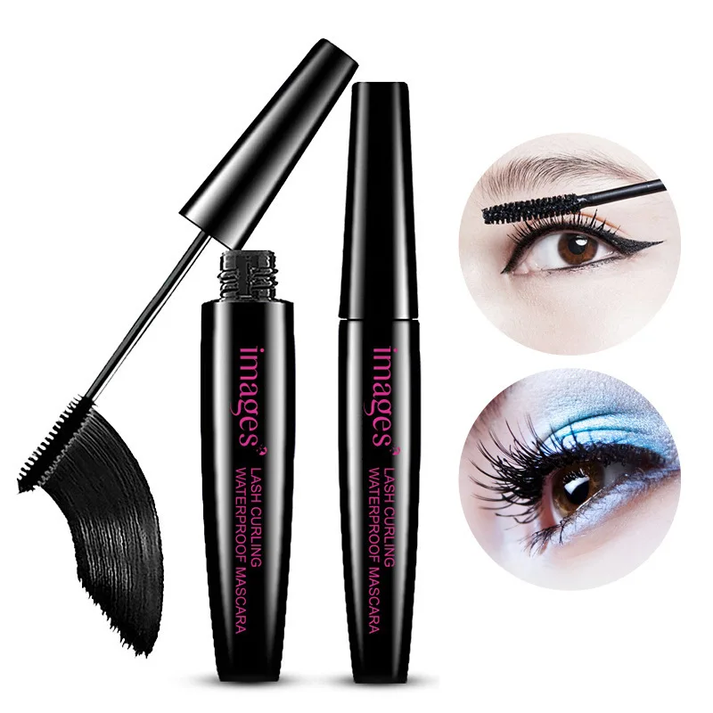 

BIOAQUA Brand Mascara Double Ended White Black 3D Fiber Waterproof Thick Lash Lengthning Curling Nutural Eyelash Enhancer MakeUp