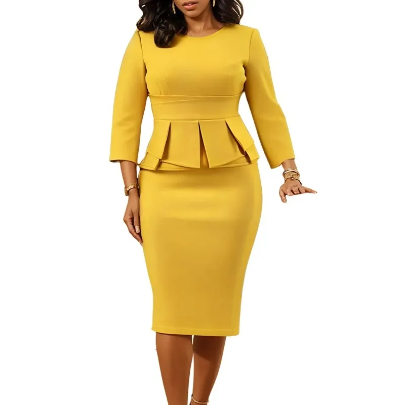 Африканское платье для женщин вечерняя вечеринка осенняя мода облегающее из