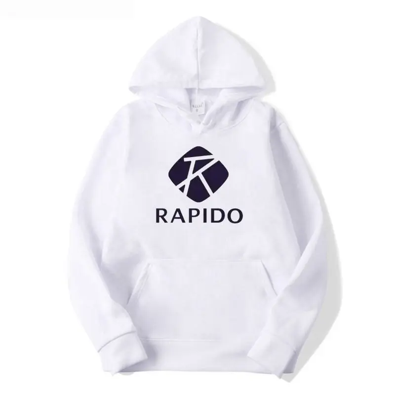 

2022 RAPIDO Fashion hoodie men's sweatshirt Polar wool hoodie Harajuku Hip hop casual men's and women's hoodie high quality pull