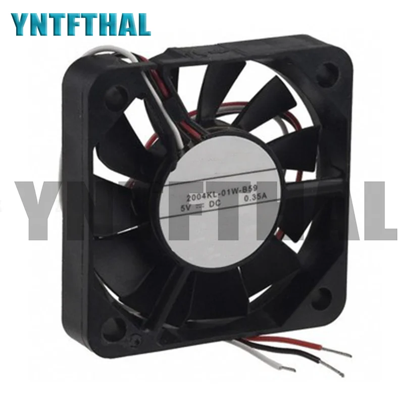 Новый 3-проводной охлаждающий вентилятор 2004KL-04W-B39 M10 DC 12 В 0,065a 50x50x10 мм