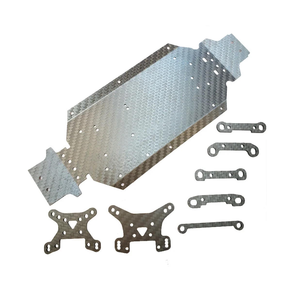 

Carbon Fiber Chassis Shock Tower Suspension Arm Code for 144001 144002 144010 -1 1/14 RC Car Upgrade Parts