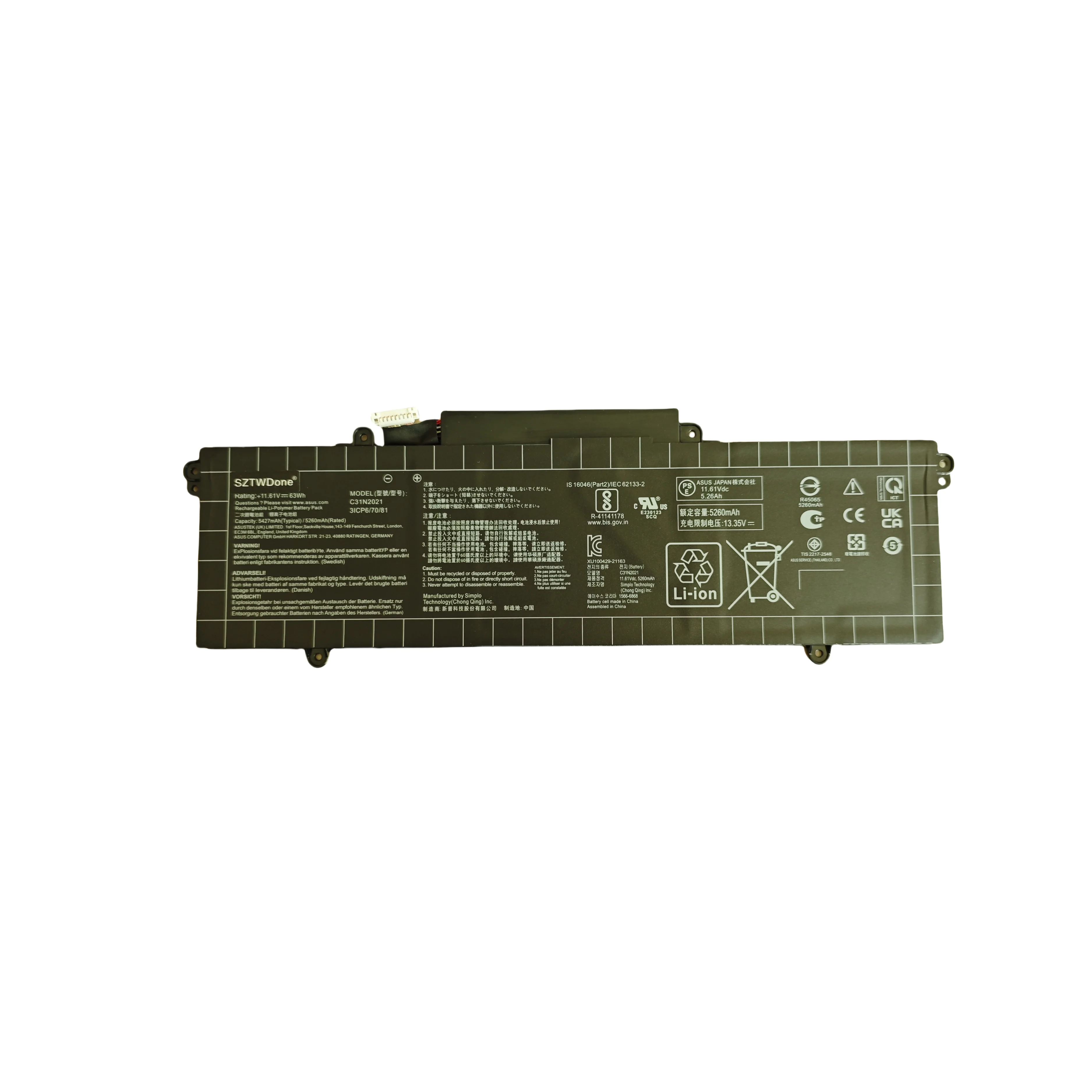 Фото C31N2021 UX5400E UP5401E UM5401Q UX5401EAJ №3
