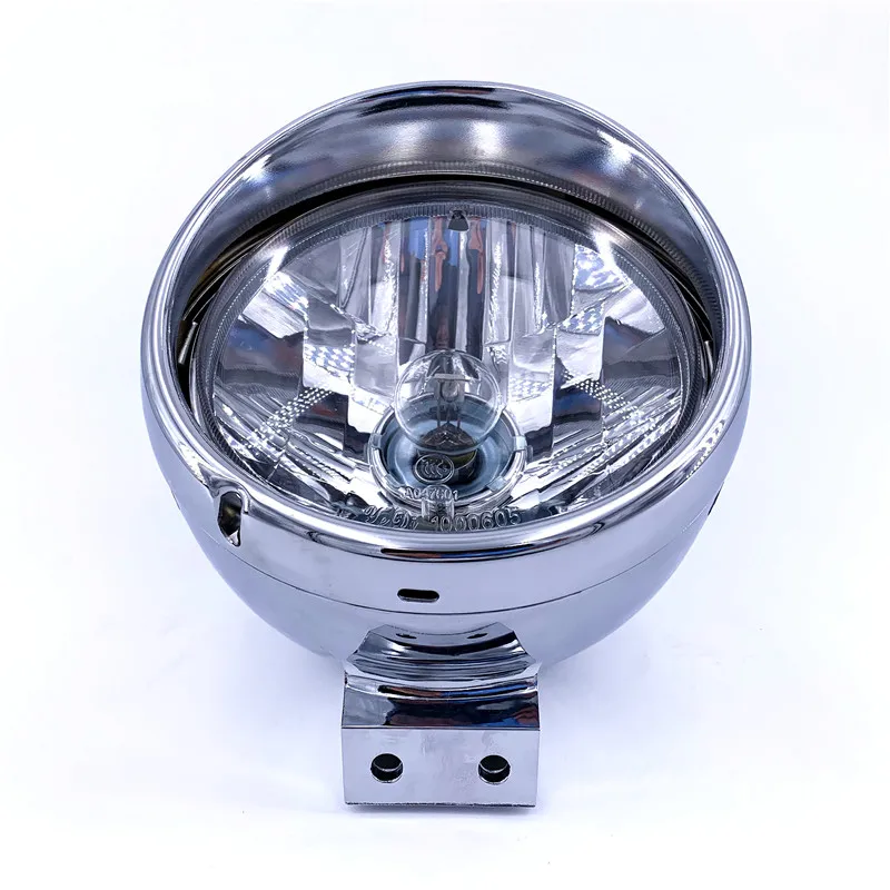 

Передняя фара мотоцикла для Suzuki Haojue Jingcheng GZ125 GZ125HS GZ150-A 12 В, универсальная хромированная система переднего освещения