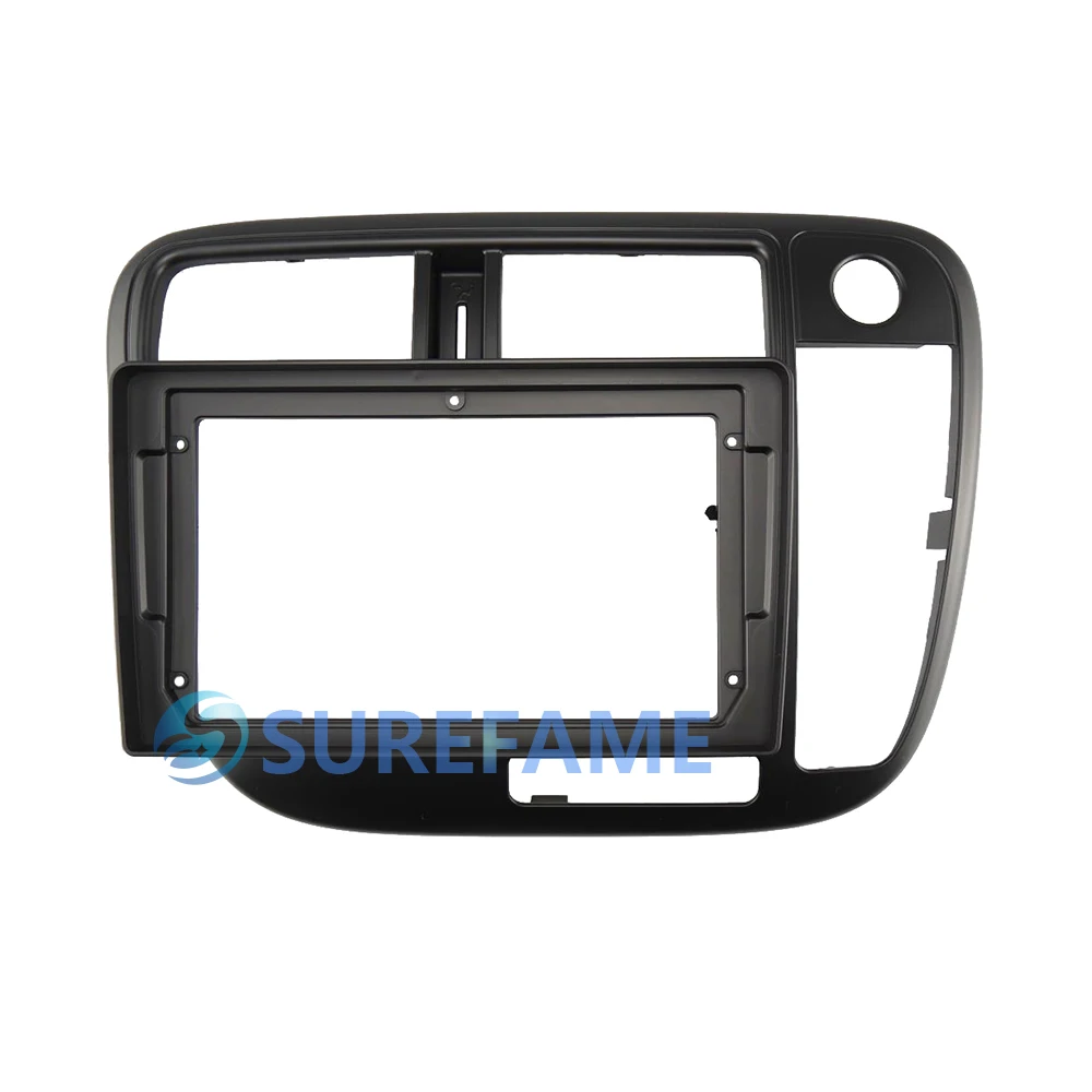 9-дюймовая Автомобильная радиопанель Fascia Для 1998-2000 Honda Civic комплект для приборной