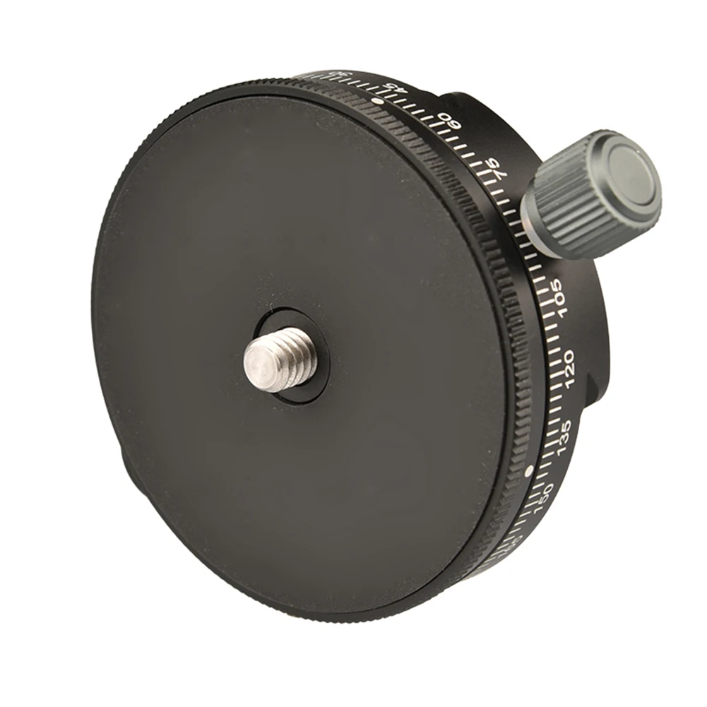 

Panoramic Tripod Base Rotating Ballhead Panoramic Tripod Head Camera Stabilizer Leveling Base Adapter