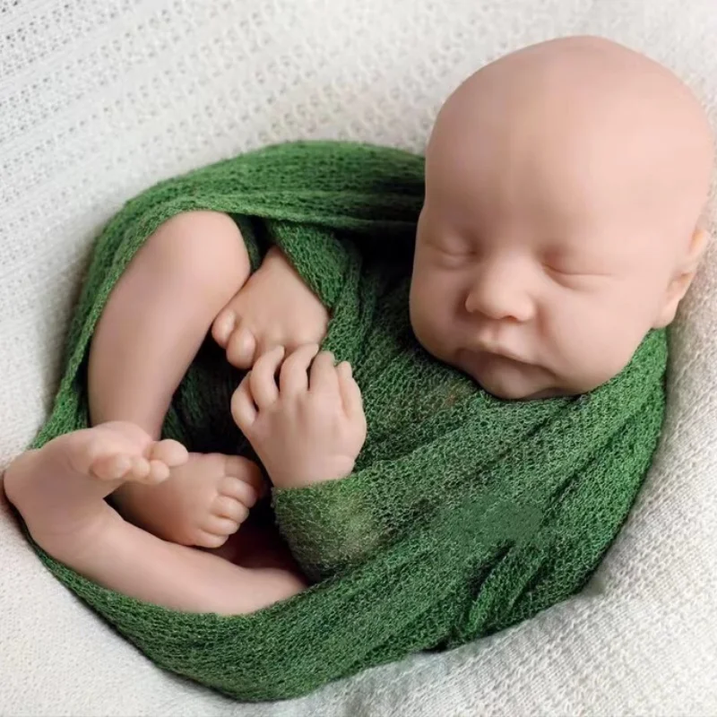 Bebe Reborn Baby 18 дюймов, Levi, виниловая НЕОБРАБОТАННАЯ кукла, детали, сделай сам, набор кукол без рисунка
