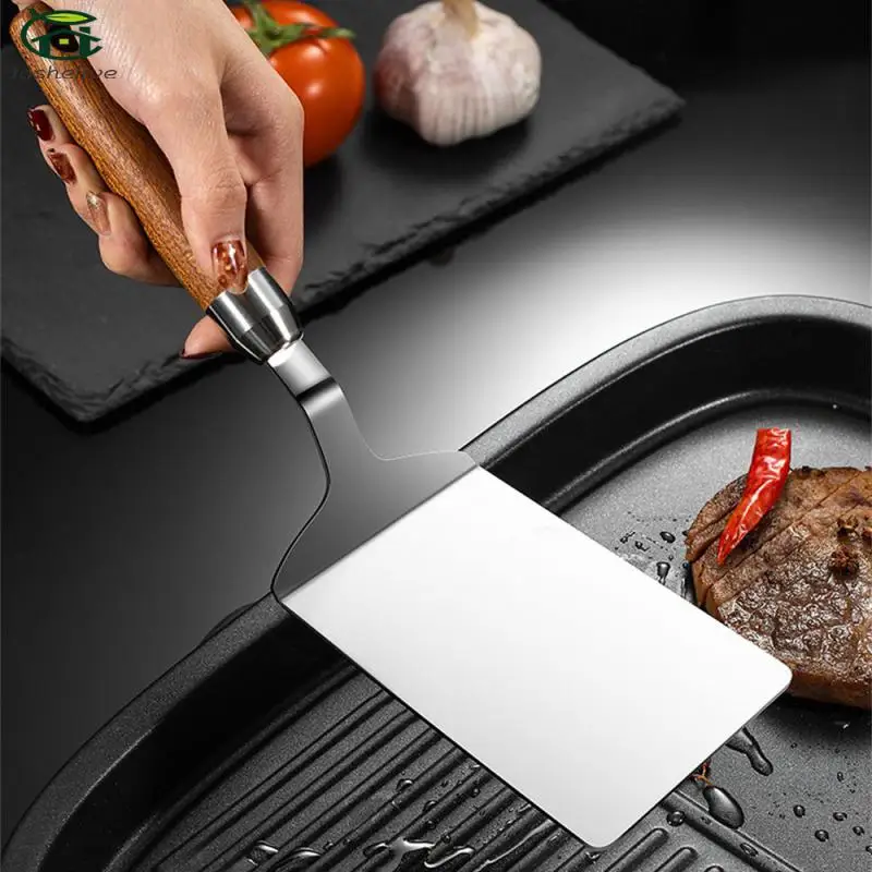 

Эргономичный дизайн, долговечная лопата из нержавеющей стали, прочный многофункциональный скребок для блинов из нержавеющей стали, быстрое крепление